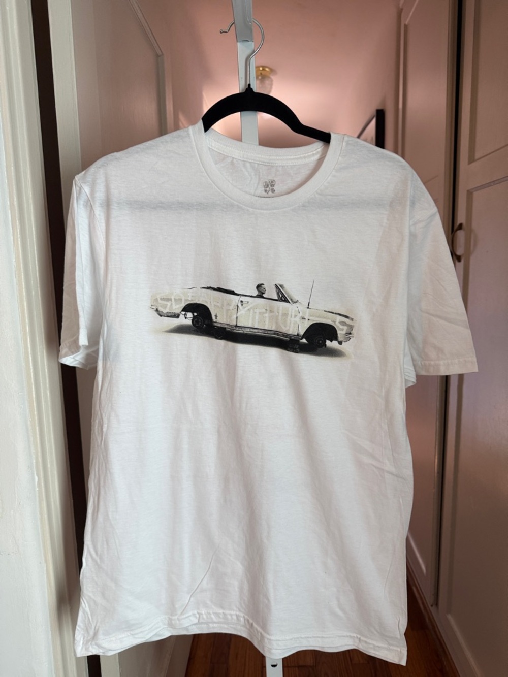 Bryan Adams Graphic Tee Tour Shirt in White